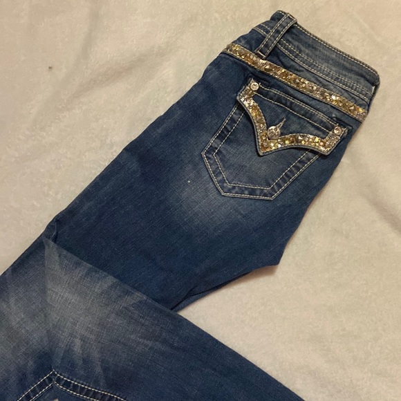 Miss Me Jeans, Signature Straight, Size 27 - Picture 1 of 3